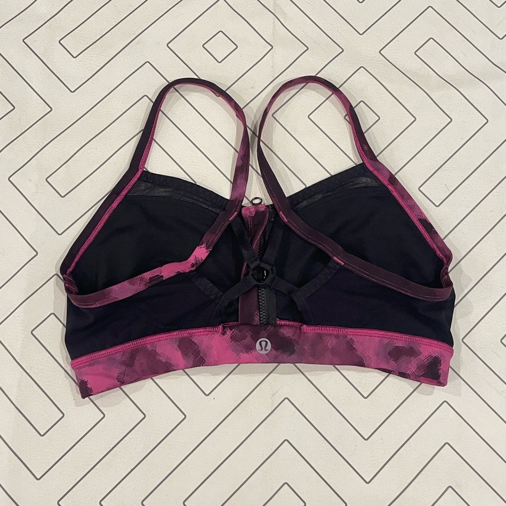Lululemon Zip Front Sports Bra - Picture 8 of 8